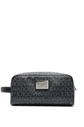 logo-print wash bag Dolce & Gabbana | BT0989AJ7058B969